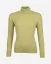 Damen Woll-Rollkragenpullover Merino - Farbe: Grau