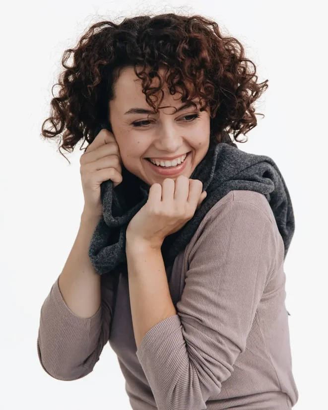Scarf Cashmere Black