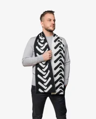 Wool scarf TRACTOR TYRE
