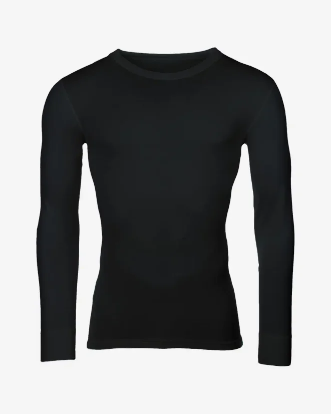 Men´s Functional T-Shirt Merino 210 Long Sleeve - Color: Beige, Size: M