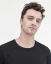 Men´s T-shirt Merino Basic 140 - Color: Black, Size: L