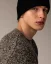 Men´s Alpaca Blend Sweater - Color: Light blue, Size: M