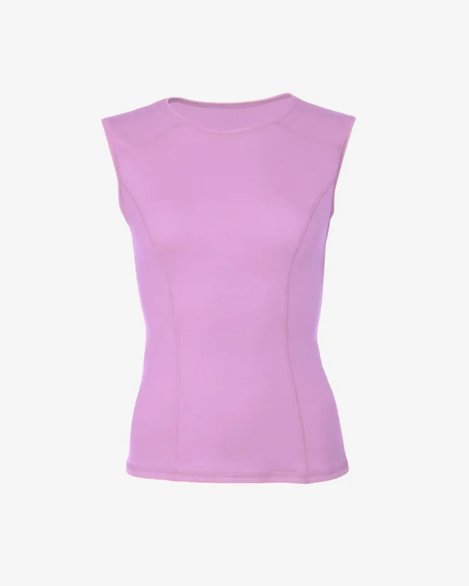 Women´s Functional Tank Top Merino 140 - Color: Sky blue, Size: L