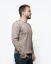 Men´s Merino Wool Sweater - Color: Antracit, Size: S