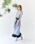 Dress Super Fine - Color: Blue, Size: M