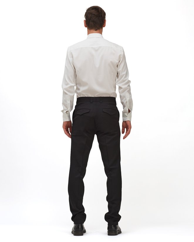 Herrenstrumpfhose Merino SUPER 120s - Farbe: Grau, Größe: 56