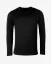 Bluza wełniana WAFFLE 270 - Kolor: Czarny, Rozmiar: M