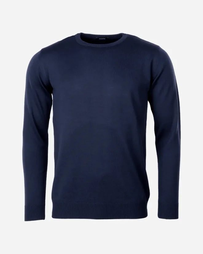 Herrenpullover aus Merinomischung - Farbe: Blau, Größe: S