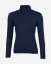 Damen Woll-Rollkragenpullover Merino - Farbe: Grau