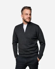 Men´s Merino Wool Sweater with Zipper