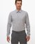 Pánska košeľa Merino Fancy SlimFit - Farba: Sivá, Veľkosť: 44 Slim Fit