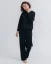 Women´s Cashmere Blend Pants - Color: Black, Size: XS-S