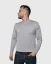 Men´s Merino Wool Sweater - Color: Antracit, Size: S