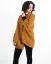 Wool Plaid Scarf with armholes