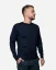 Men´s Merino wool crewneck sweater - Color: Grey, Size: XXL