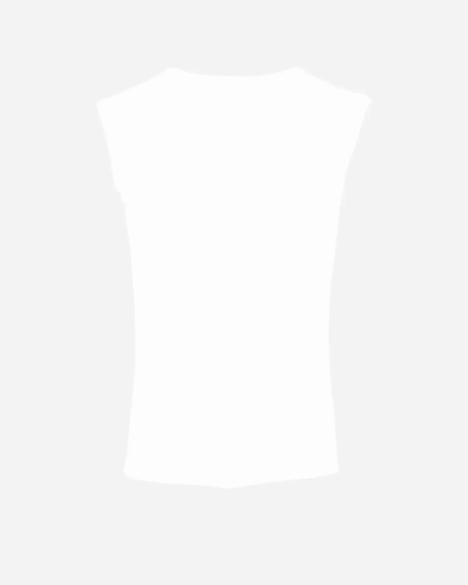 Men´s functional tank top Merino 195 - Color: White, Size: M