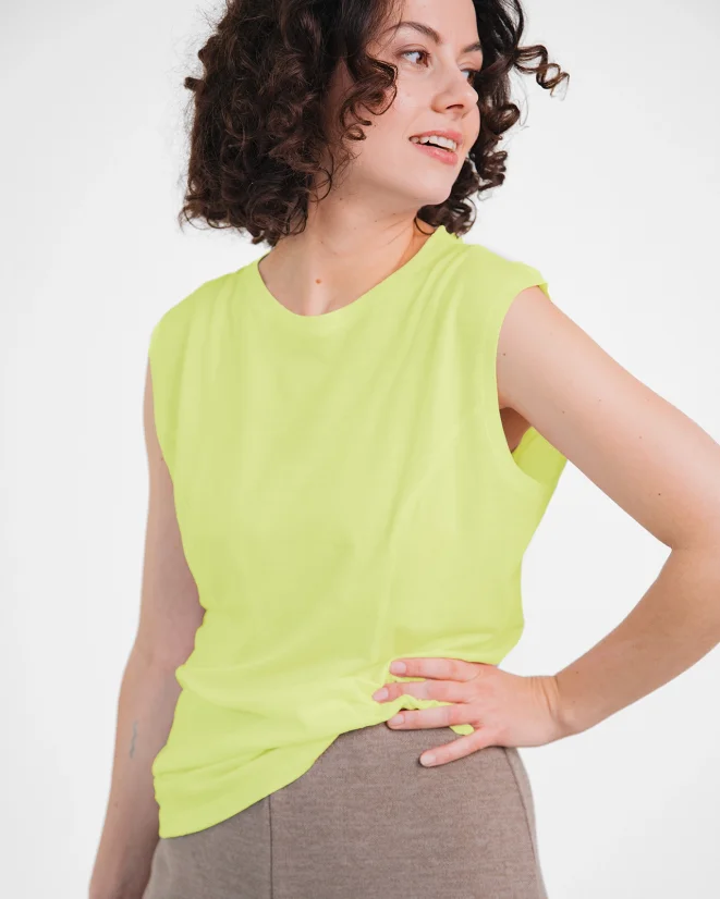 Damen Funktions Tanktop Merino 140 - Farbe: Dunkelviolett, Größe: XL