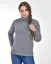 Damen-Rollkragenpullover aus Kaschmir - Farbe: Zimt, Größe: XL
