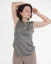 Damen Funktions Tanktop Merino 140 - Farbe: Dunkelviolett, Größe: XL