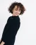 Kleid aus Wolle für Damen - Farbe: Schwarz, Größe: XS-S