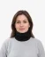 Women´s functional neck warmer Merino 210 Black size UNI