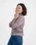 Damen Woll-Rollkragenpullover Merino - Farbe: Grau