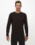 Men´s Cashmere Blend Sweater - Color: Brown, Size: XXL