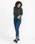 Damen Woll-Rollkragenpullover Merino - Farbe: Grau