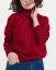 Damen Woll-Rollkragenpullover Merino - Farbe: Grau