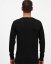 Men´s Merino Blend Wool Sweater - Color: Black, Size: S