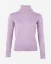 Damen Woll-Rollkragenpullover Bodywarmer - Farbe: Schwarz, Größe: XL