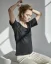 Damen T-Shirt Merino Basic 140 - Farbe: Schwarz, Größe: XXL