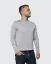 Men´s Merino Wool Sweater - Color: Antracit, Size: S