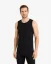 Men´s Functional Tank Top Merino 210 - Color: Black, Size: XL