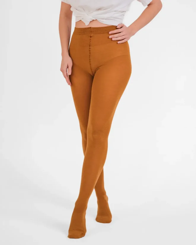 Damen Merino SuperSoft Strumpfhose - Farbe: Schwarz, Strumpfgröße: 158/100