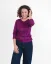Damen Funktions T-Shirt Merino 140 - Farbe: Dunkelblau, Größe: XL