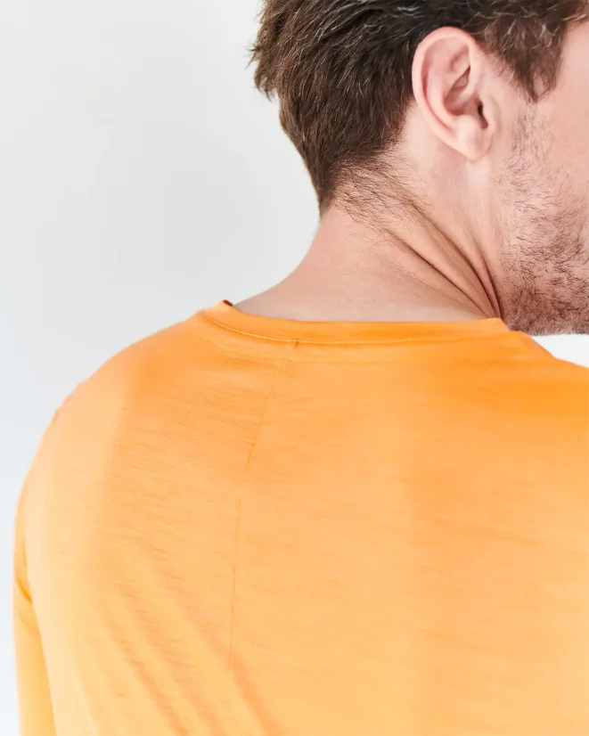 Men´s T-shirt Merino Basic 140 - Color: Black, Size: L