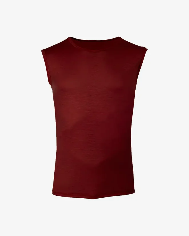 Herren Funktions-Tank-Top Merino 140 - Farbe: Grün, Größe: S