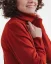 Damen Woll-Rollkragenpullover Merino - Farbe: Grau