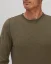 Herren Pullover aus Kaschmir-Mischung - Farbe: Olive, Größe: XXL
