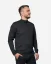 Men´s Merino Wool Sweater with Zipper - Color: Blue, Size: XXL