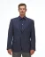 Men´s combed wool jacket SUPER 110 s - Color: Blue, Size: 52