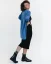 Damen 3/4 Strickjacke aus Wolle - Farbe: Schwarz, Größe: S