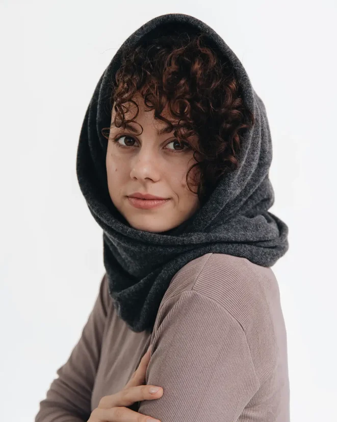 Scarf Cashmere Black