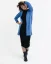 Damen 3/4 Strickjacke aus Wolle - Farbe: Schwarz, Größe: S