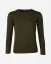 Damen Pullover aus Merinowolle - Farbe: Gelb, Größe: S