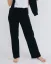 Women´s Cashmere Blend Pants - Color: Black, Size: XS-S