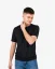Men´s Functional T-shirt Merino 140 - Color: Black, Size: XL