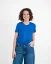 Damen Funktions T-Shirt Merino 140 - Farbe: Hellblau, Größe: XL