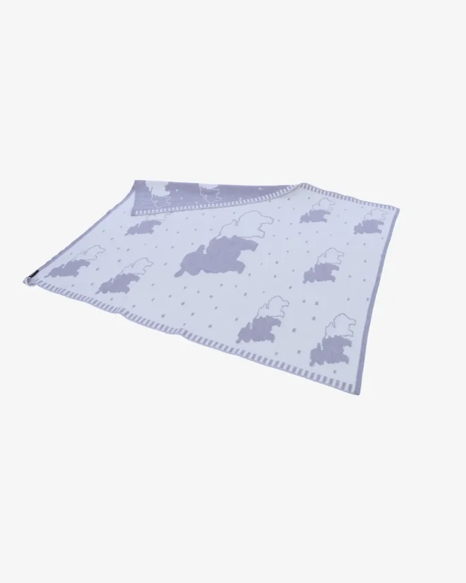 Kuscheldecke Schaf Grau